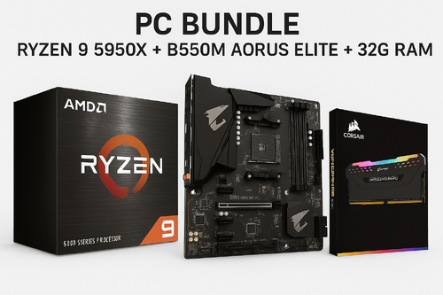 Περισσότερες πληροφορίες για "Combo Ryzen 5950x + b550m Aorus elite + Ram ddr4 corsair 3600Mhz"