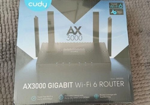 Περισσότερες πληροφορίες για "WR3000 Ασύρματο Router Wi‑Fi 6 με 4 Θύρες Gigabit Ethernet και VPN"