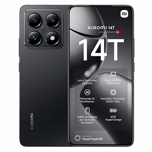 Περισσότερες πληροφορίες για "Xiaomi 14 T (Μαύρο/256 GB)ΣΦΡΑΓΙΣΜΈΝΑ"