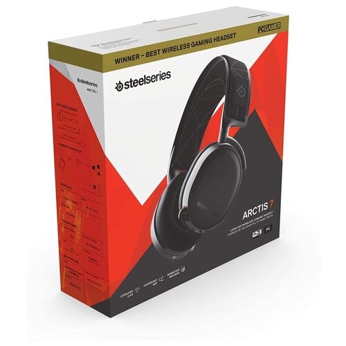 Περισσότερες πληροφορίες για "SteelSeries Arctis 7 Wireless Gaming Headset"