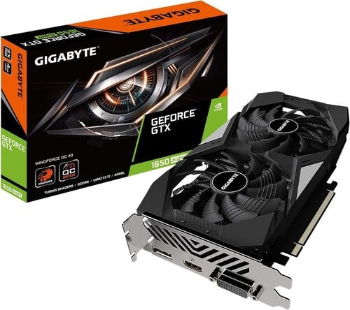 Περισσότερες πληροφορίες για "GIGABYTE GeForce GTX 1650 SUPER WINDFORCE OC 4G"
