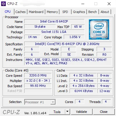 Περισσότερες πληροφορίες για "CPU i5 socket 1151"