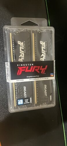 Περισσότερες πληροφορίες για "Kingston Fury Beast DDR4 32GB RAM με 2x16GB Modules και Ταχύτητα 3200 για Desktop"