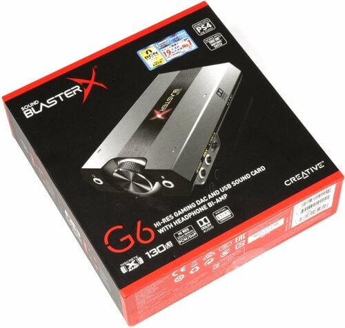Περισσότερες πληροφορίες για "Creative Sound BlasterX G6 [ΚΡΑΤΗΜΕΝΟ]"
