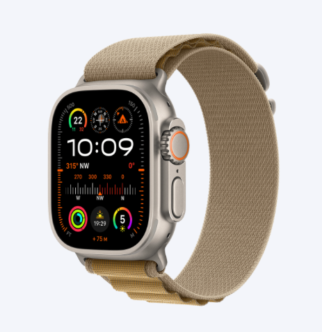 Περισσότερες πληροφορίες για "APPLE Watch Ultra 2 49mm Natural Titanium ΑΝΤΑΛΛΑΓΗ ΜΕ ΜΑΥΡΟ ΜΟΝΟ !!!"