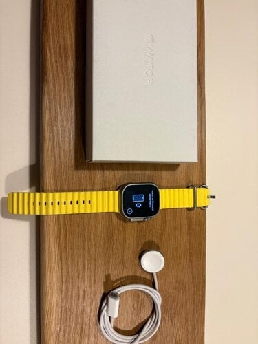 Περισσότερες πληροφορίες για "Apple watch ultra 1 Ocean band yellow"
