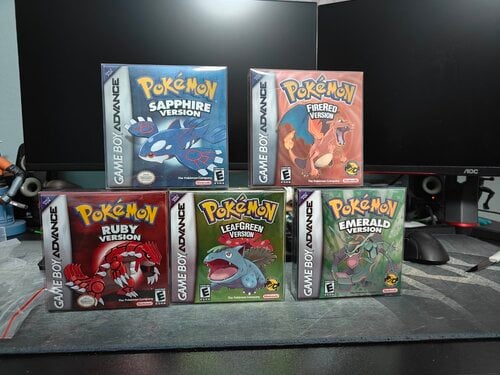 Περισσότερες πληροφορίες για "Gameboy Advanced - Pokemon Games repro"