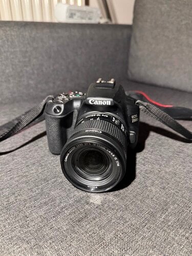 Περισσότερες πληροφορίες για "Canon DSLR Φωτογραφική Μηχανή EOS 250D Crop Frame Kit (EF-S 18-55mm F4-5.6 IS STM) Black"