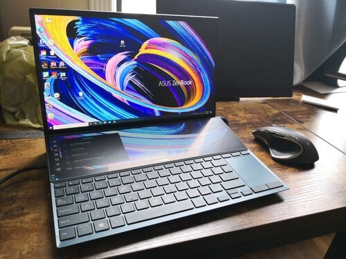 Περισσότερες πληροφορίες για "Asus ZenBook Duo UX482EA | i7-1165G7 / 16GB / 512GB SSD / Dual Screen"
