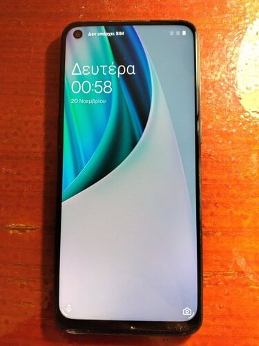 Περισσότερες πληροφορίες για "OnePlus Nord N10 5G (Μπλε/128 GB) 65€"