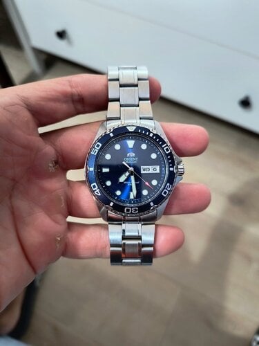 Περισσότερες πληροφορίες για "Orient Ray 2 blue dial"