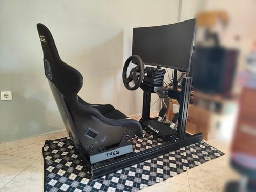 Περισσότερες πληροφορίες για "Sim Racing Rig (Fanatec, Cockpit, Sparco Κάθισμα)"