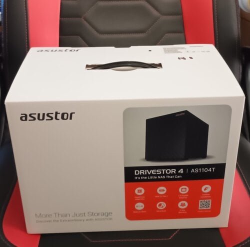 Περισσότερες πληροφορίες για "Asustor DRIVESTOR 4 (AS1104T)"