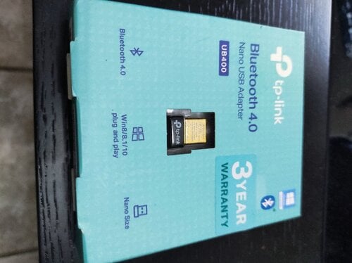 Περισσότερες πληροφορίες για "TP-LINK UB400 USB Bluetooth Adapter"