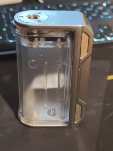 Περισσότερες πληροφορίες για "Lost Vape Thelema Quest Mod 200W Silver Clear Version"