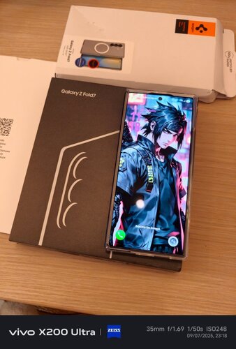 Περισσότερες πληροφορίες για "Samsung Galaxy Z Fold 7 (Μπλε/512 GB)"
