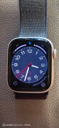 Περισσότερες πληροφορίες για "Apple Watch Series 9 (41mm/Ασημί/Αλουμίνιο)"