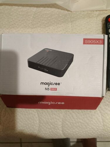 Περισσότερες πληροφορίες για "πωλειται android box magicsee n5 max"