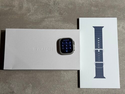 Περισσότερες πληροφορίες για "Apple Watch Ultra 2 (49mm/LTE/Τιτάνιο/Τιτάνιο) σε άριστη κατάσταση , εγγύηση (13 μήνες ακόμα),flolab"