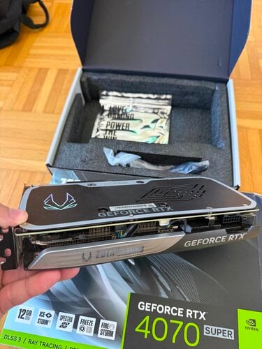 Περισσότερες πληροφορίες για "Zotac RTX 4070 Super"