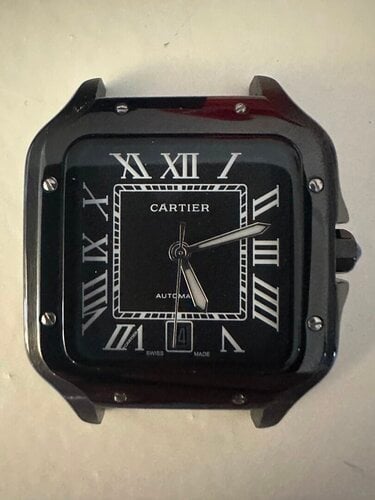 Περισσότερες πληροφορίες για "Cartier santos black"