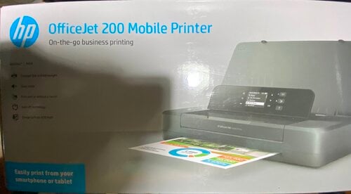Περισσότερες πληροφορίες για "Εκτυπωτής HP OfficeJet 200 Mobile Καινούργιος, Σφραγισμένος στο Κουτί"
