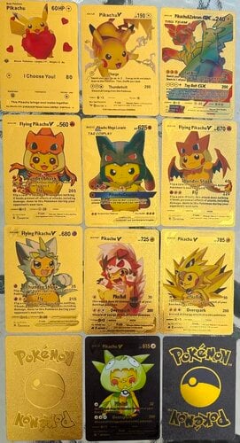 Περισσότερες πληροφορίες για "A MUST HAVE collection of 10 Pikachu Pokemon Cards *** SALE **** ΠΡΟΣΦΟΡΑ ****"