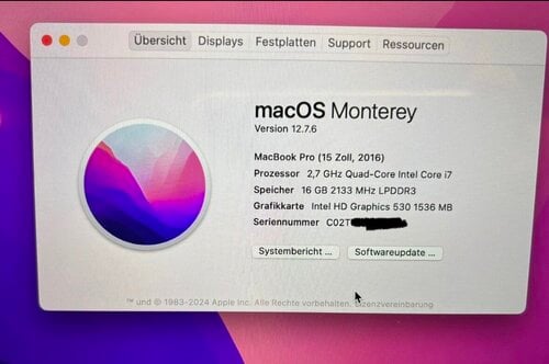 Περισσότερες πληροφορίες για "MacBook Pro 15 i7 16gb 512 HD"