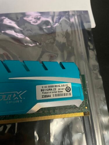 Περισσότερες πληροφορίες για "Crucial Ballistix RAM 2x4GB 16FER2 1600Mhz DDR3"