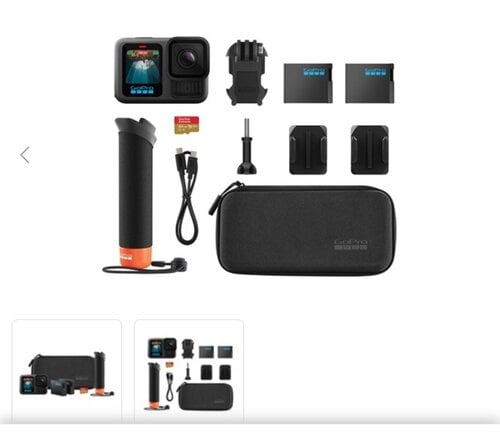 Περισσότερες πληροφορίες για "GoPro HERO13 Black Accessory Bundle"