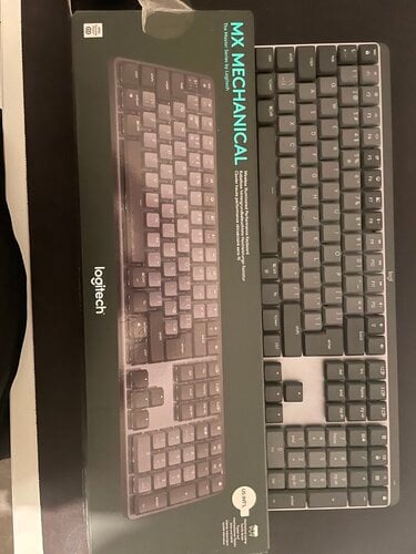 Περισσότερες πληροφορίες για "Logitech MX Mechanical (Γραφίτης, Γκρι/RF Wireless + Bluetooth)"