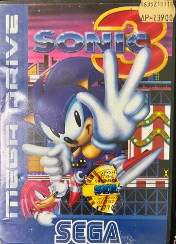 Περισσότερες πληροφορίες για "Sonic 3 Mega Drive"