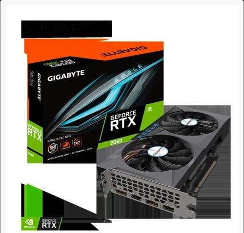 Περισσότερες πληροφορίες για "Gigabyte GeForce RTX 3060 EAGLE OC 12G"