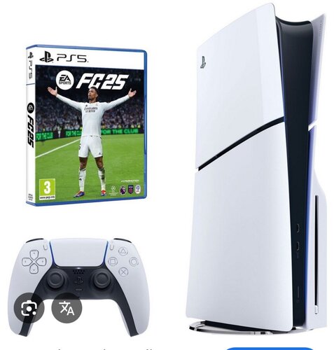 Περισσότερες πληροφορίες για "PlayStation 5 slim + 1 χειριστήριο + fifa 25"