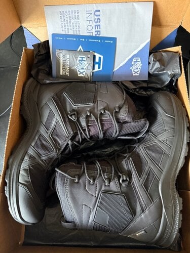 Περισσότερες πληροφορίες για "HAIX Black Eagle Athletic 2.1 GTX High Νούμερο 43"