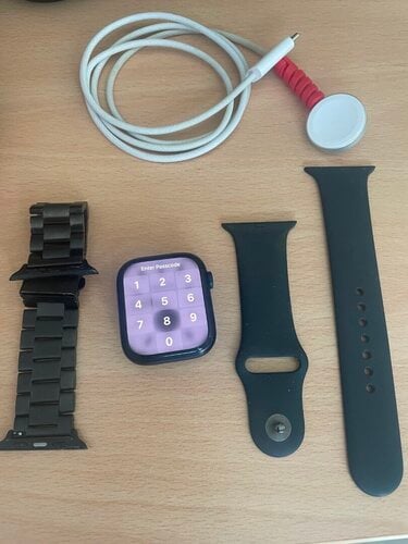Περισσότερες πληροφορίες για "Apple Watch 9 45mm μαύρο"
