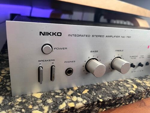 Περισσότερες πληροφορίες για "Nikko NA-790 Vintage Integrated Stereo Amplifier"