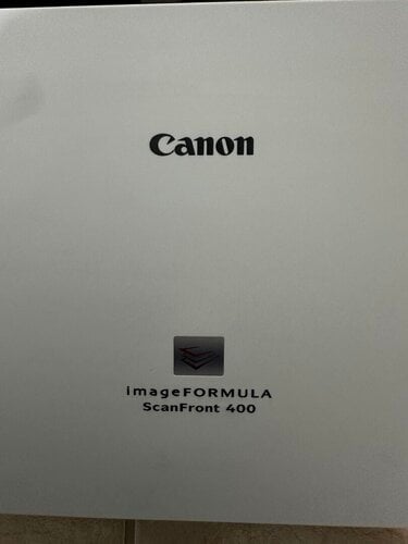 Περισσότερες πληροφορίες για "Canon imageFORMULA ScanFront 400"