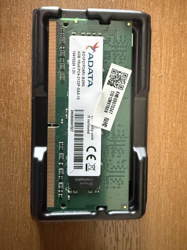 Περισσότερες πληροφορίες για "ADATA SO-DIMM RAM 4GB (4 GB/DDR4/2133MHz)"