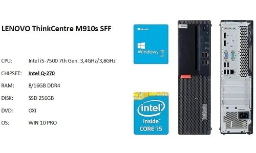 Περισσότερες πληροφορίες για "LENOVO M910s SFF refurbished 130 € - Δεκτή ανταλλαγή με laptop"