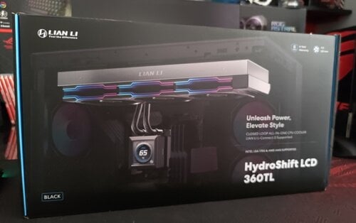 Περισσότερες πληροφορίες για "Lian Li HydroShift LCD 360TL + Lian Li TL LCD 120"