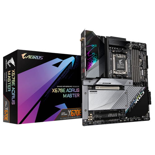 Περισσότερες πληροφορίες για "Gigabyte X670E Aorus Master AM5 DDR5"