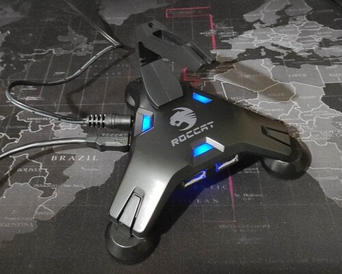 Περισσότερες πληροφορίες για "Roccat Apuri (mouse Bungee και USB Hub με 4 active USB ports)"