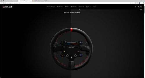 Περισσότερες πληροφορίες για "simagic Alpha Wheel Base 15nm .GT sport wheel"