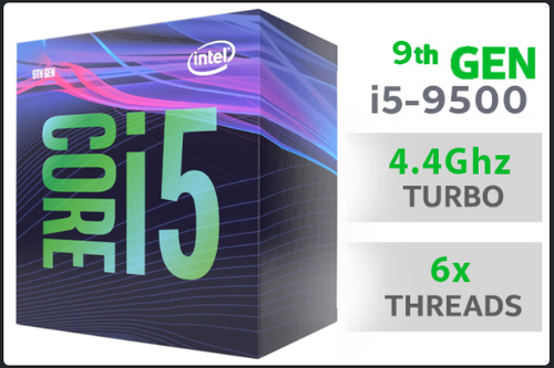 Περισσότερες πληροφορίες για "Intel i5-9500 – 6 πυρήνες / 3.0GHz (4.4GHz Turbo) – Socket 1151"