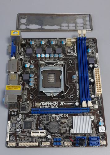 Περισσότερες πληροφορίες για "Asrock H61M-DGS Intel 1155"
