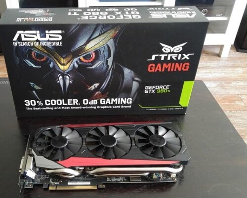 Περισσότερες πληροφορίες για "ASUS NVIDIA GeForce GTX 980 TI"