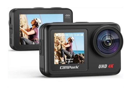 Περισσότερες πληροφορίες για "CamPark V40 με Διπλή Έγχρωμη Οθόνη (4K-20MP-2x Zoom-EIS-WiFi-2"
