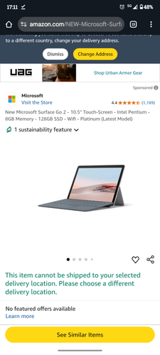 Περισσότερες πληροφορίες για "Microsoft surface go 2 με πληκτρολόγιο  8gb ssd 128 δέχομαι κ ανταλλαγή η 170ε να φευγει"