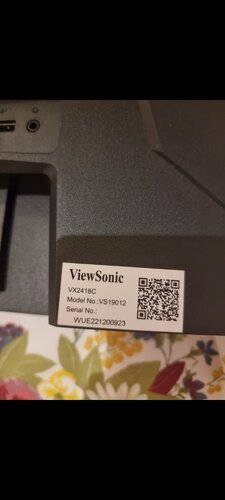 Περισσότερες πληροφορίες για "Viewsonic omni vx2418c"